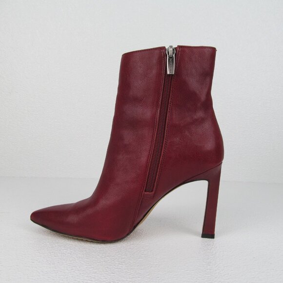 Vince Camuto Sashala Pointed Toe Leather Stiletto Bootie size 7 - Picture 4 of 10